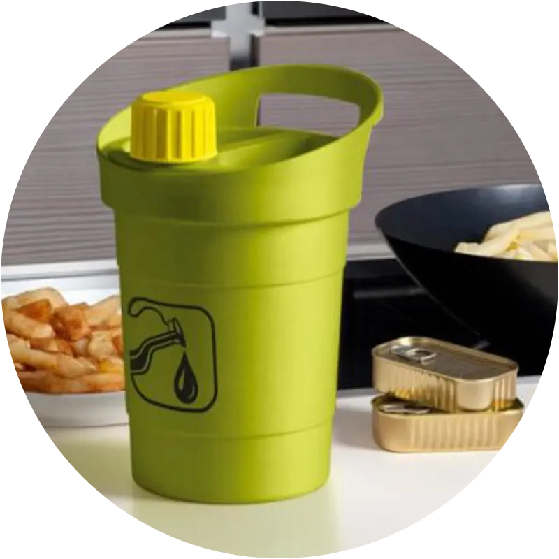 3 litre kitchen oil recycling container (Twin Pack) - Great Green Systems